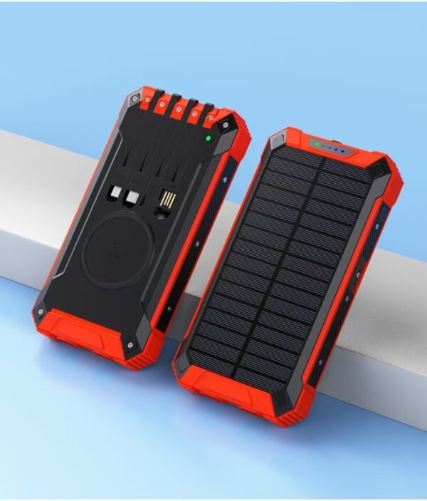 Wireless Solar Power bank 20000mah - Image 4