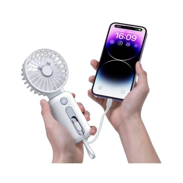 portable fan and power bank