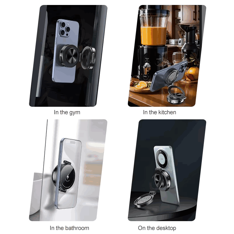 where to use electric vacuum phone holder